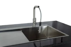 Der Merklinger Outdoor Modul "Toni" (2 Türen + Spülbecken – Armatur) -Brun Grill Geschaft 006dermerklinger holzbackofen grill pizzaofen spuelmodul outdoorkueche jpg