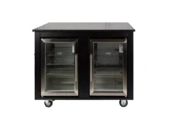 Der Merklinger Outdoor Modul "Maxi" (2 X Kühlschrank + 2 X Dose) -Brun Grill Geschaft 008dermerklinger holzbackofen grill pizzaofen kuehlschrankmodul outdoorkueche jpg