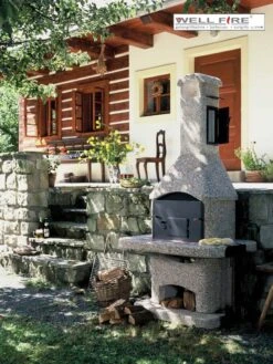 Grillkamin Wellifre NOVA QUATTRO 4 In 1 Braun, Mit Betonhaube 13 Grillkamin Wellifre NOVA QUATTRO 4 In 1 Braun, Mit Betonhaube -Brun Grill Geschaft 1233 2