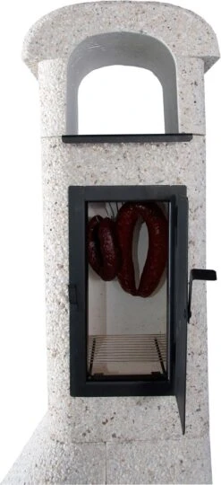 Grillkamin Wellfire NOVA QUATTRO 4 In 1 Weiß Mit Betonhaube -Brun Grill Geschaft 1237 4