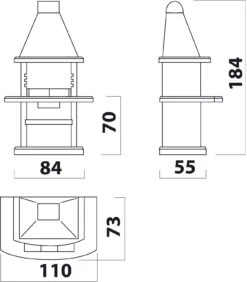 Grillkamin Wellfire NOVERA Mit Edelstahlhaube -Brun Grill Geschaft 1248 1