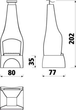 Grillkamin Wellfire LANDAU Rot-braun Mit Natursteinverkleidung -Brun Grill Geschaft 1252 1