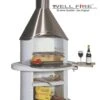 Grillkamin Wellfire DIORA Mit Edelstahlhaube -Brun Grill Geschaft 1255 0