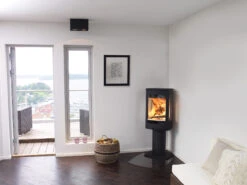 Kaminofen Nordpeis DUO 1 Schwarz, 5 KW -Brun Grill Geschaft 1e97c0d8afb9780cd6cbde871d2bf2d5