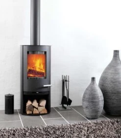 Kaminofen TermaTech TT20 Schwarz, 5 KW -Brun Grill Geschaft 2503 194399