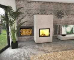 Kaminbausatz Brunner Systemkamin BSK 08 Stil Kamin Schiebetür, 11 KW -Brun Grill Geschaft 2601bde911f8a0a473209255a7994125