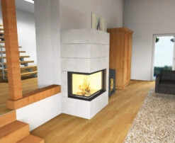 Kaminbausatz Brunner Systemkamin BSK 03 Eck Kamin Links Schiebetür, 12 KW -Brun Grill Geschaft 29406e1b3b2540ca360096af87cfeb8b