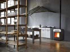 Pelletofen MCZ THEMA Air, 8 KW -Brun Grill Geschaft 3418 3