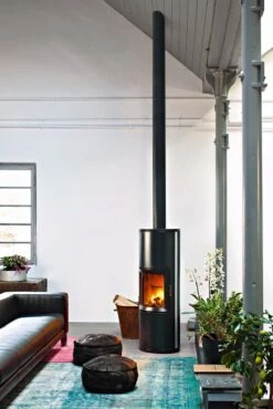 Kaminofen MCZ STRIPE Overnight, 7 KW -Brun Grill Geschaft 3540 1