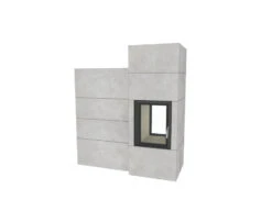 Kaminbausatz Brunner Systemofen BSO 03 Tunnel HKD 2.2 DF, 9 KW -Brun Grill Geschaft 369e0befcaaf610dc1804b60fafbdb04