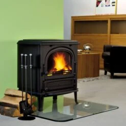 Kaminofen Leda ANTIGUA Schwarz, 9 KW -Brun Grill Geschaft 38beef1ba40cce580d858cbcdcfb79a8