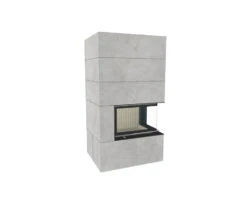 Kaminbausatz Brunner Systemkamin BSK 02 Eck Kamin Rechts Schiebetür, 11 KW -Brun Grill Geschaft 43fb84af3974b62b51cc2b16dca6925c