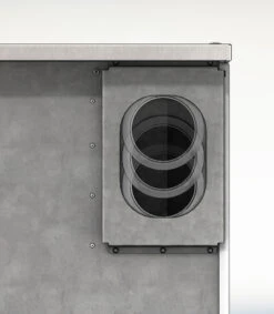 Holzherd Lohberger REGA 90, 8 KW -Brun Grill Geschaft 4598 6