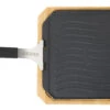 Cozze Gusseisenpfanne Mit Bambus Servierbrett, 33x33 Cm -Brun Grill Geschaft 46400