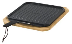 Cozze Gusseisenpfanne Mit Bambus Servierbrett, 33x33 Cm 12 Cozze Gusseisenpfanne Mit Bambus Servierbrett, 33x33 Cm -Brun Grill Geschaft 46401z0jpsx4okcvfj