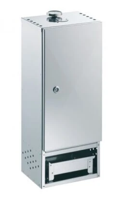 Peetz Räucherofen 260 Mit Tür Inkl. Grundausstattung, Edelstahl