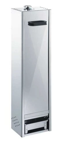 Peetz Räucherofen 340 Mit Schiebetür Inkl. Grundausstattung, Edelstahl