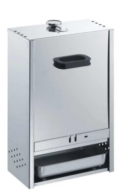 Peetz Räucherofen 410 Mit Schiebetür Inkl. Grundausstattung, Edelstahl