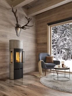 Kaminofen TermaTech TT23RGS Heat Storage Speckstein, 5,6 KW -Brun Grill Geschaft 4a41c92b66256b5f57851ef9e7791736