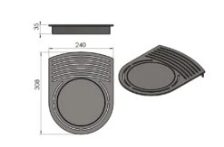 Kaminofen TermaTech TT20Rs Speckstein Schwarz, 5 KW -Brun Grill Geschaft 4cf7a96c584bfab223c21c6273c82185