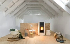 Pelletofen MCZ CLUB Air Maestro M3, 10 KW -Brun Grill Geschaft 5117 4