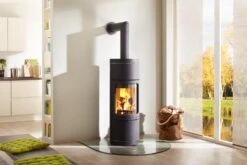 Kaminofen Wasserführend Leda NOVIA W Schwarz, 8 KW -Brun Grill Geschaft 5432d26fd404bfdc224f2a0bef979f9d