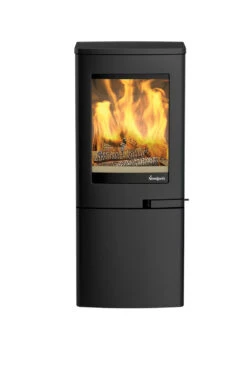 Kaminofen Nordpeis UNO 2 Schwarz, 4 KW -Brun Grill Geschaft 5501 1