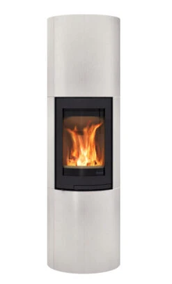 Kaminbausatz Nordpeis RONDA, 5 KW -Brun Grill Geschaft 5504 0