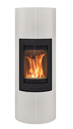 Kaminbausatz Nordpeis RONDA 160, 5 KW -Brun Grill Geschaft 5505 1