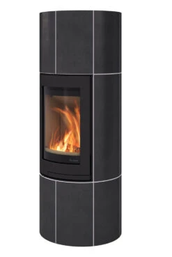 Kaminbausatz Nordpeis RONDA 160, 5 KW -Brun Grill Geschaft 5505 2