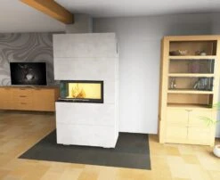 Kaminbausatz Brunner BSK 07 Architektur Kamin Eck Links Schiebetür Hoch, 10 KW -Brun Grill Geschaft 55e577fed15e3f201b95837aff295e59