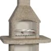 Grillkamin Wellfire SIESTA Braun Mit Betonhaube -Brun Grill Geschaft 5755 0