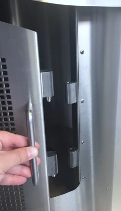 Funkenschutz-Tür Firestar 650 Grillkamin, Edelstahl -Brun Grill Geschaft 5823 2