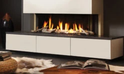 Gaskamin Dru Metro 100XT-3-41 RCH -Brun Grill Geschaft 6018 1