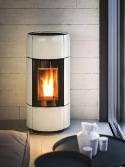 Pelletofen MCZ CURVE Comfort Air Maestro M2, 8 KW -Brun Grill Geschaft 6120 4