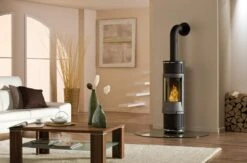 Kaminofen Leda UNICA, 5 KW -Brun Grill Geschaft 6648 2