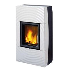 Kaminofen Wasserführend Leda FONDIA, 13 KW -Brun Grill Geschaft 6660 1abafa