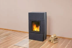 Kaminofen Wasserführend Leda FONDIA, 13 KW -Brun Grill Geschaft 6660 2