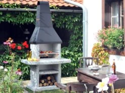 Grillkamin Wellfire TOSKANA QUATRO 4 In 1 Mit Stahlhaube -Brun Grill Geschaft 6797 1