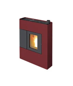 Pelletofen RED ALTHEA Multiair UP! S1, 9 KW -Brun Grill Geschaft 7275 2