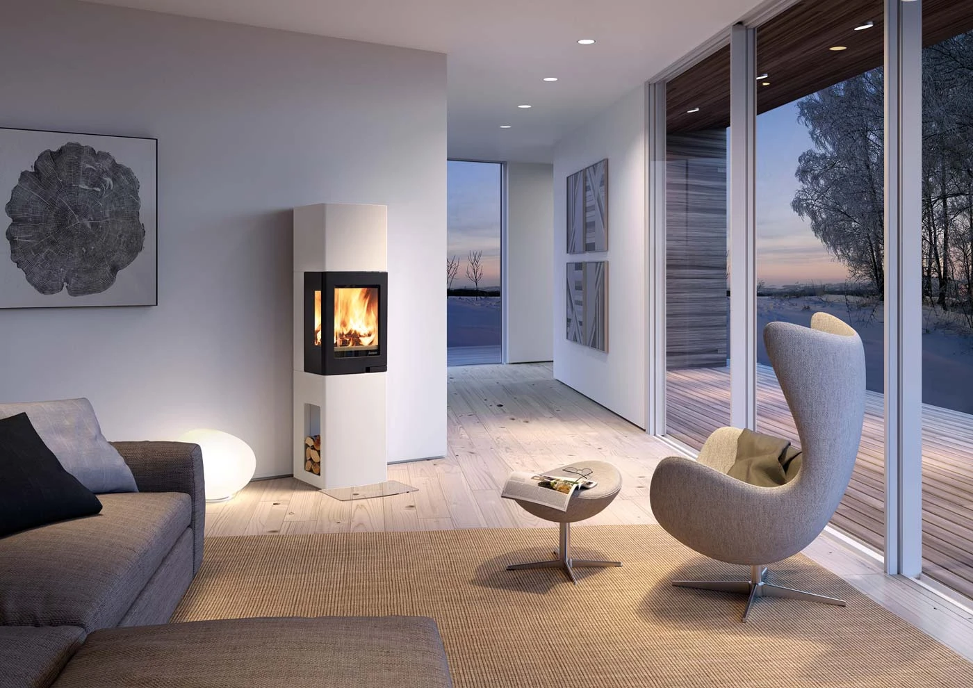 Kaminbausatz Nordpeis LISBOA, 4 KW 6 Kaminbausatz Nordpeis LISBOA, 4 KW – Bild 4