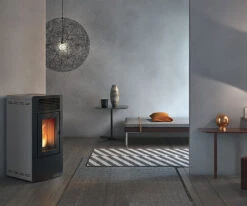 Pelletofen RED MALVA Mulltiair S1, 10 KW -Brun Grill Geschaft 7639 4