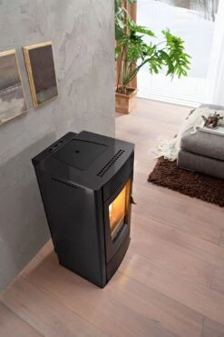 Pelletofen RED DALIA Air S1, 6 KW -Brun Grill Geschaft 7677 4