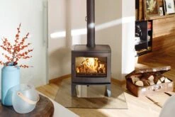 Kaminofen Leda ALLEGRA, 8 KW -Brun Grill Geschaft 7857 2