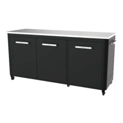 Cozze Outdoor Tisch 3 Türen 180x60x90 Cm -Brun Grill Geschaft 82bcc373caa4b9147d41e81583ae77f8