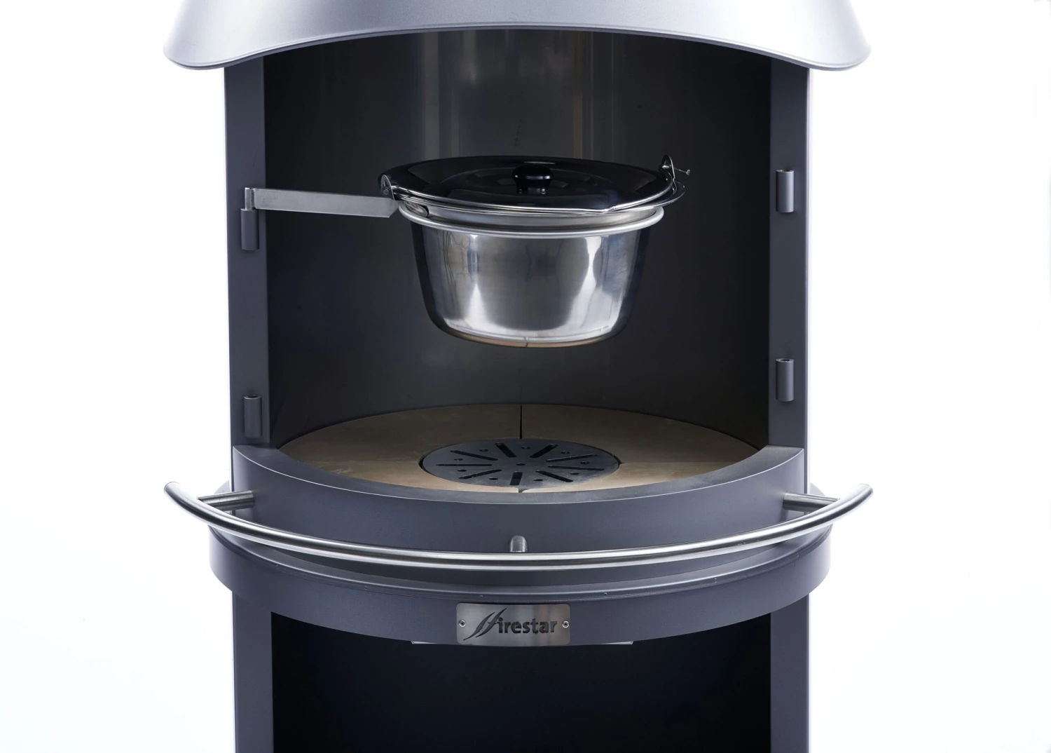 Gulaschtopf Edelstahl Grillkamin Firestar 550 4 Gulaschtopf Edelstahl Grillkamin Firestar 550 – Bild 2