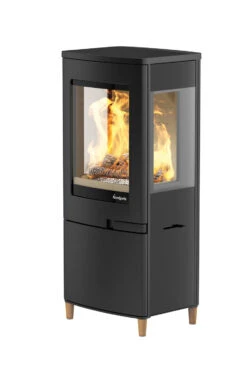 Kaminofen Nordpeis UNO 4 Schwarz, 4 KW -Brun Grill Geschaft 96f76e48d43f1d6c6f411d0e1b9b74fd