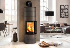 Kaminofen Spartherm AMBIENTE A4, 5,9 KW -Brun Grill Geschaft a4 titan mliieu 02 2017