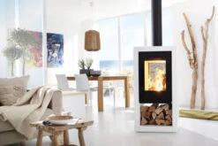 Kaminofen Spartherm AMBIENTE A8, 5,9 KW -Brun Grill Geschaft a8 weiss milieu 02