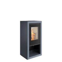 Kaminofen Spartherm AMBIENTE A7, 5,9 KW -Brun Grill Geschaft ambiente a7 graublau feuer
